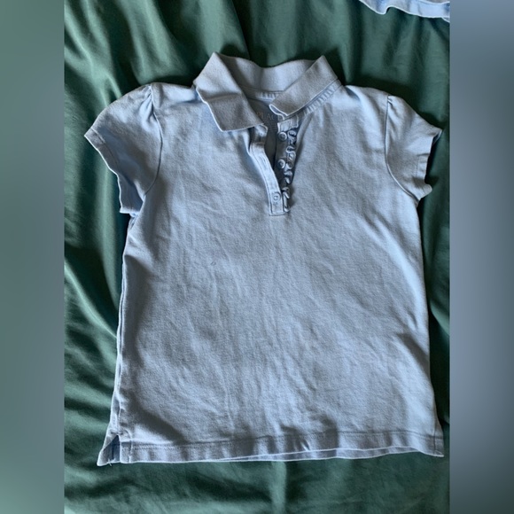 BABY BLUE UNIFORM DRESS AND SHIRT 👕 - Picture 3 of 9